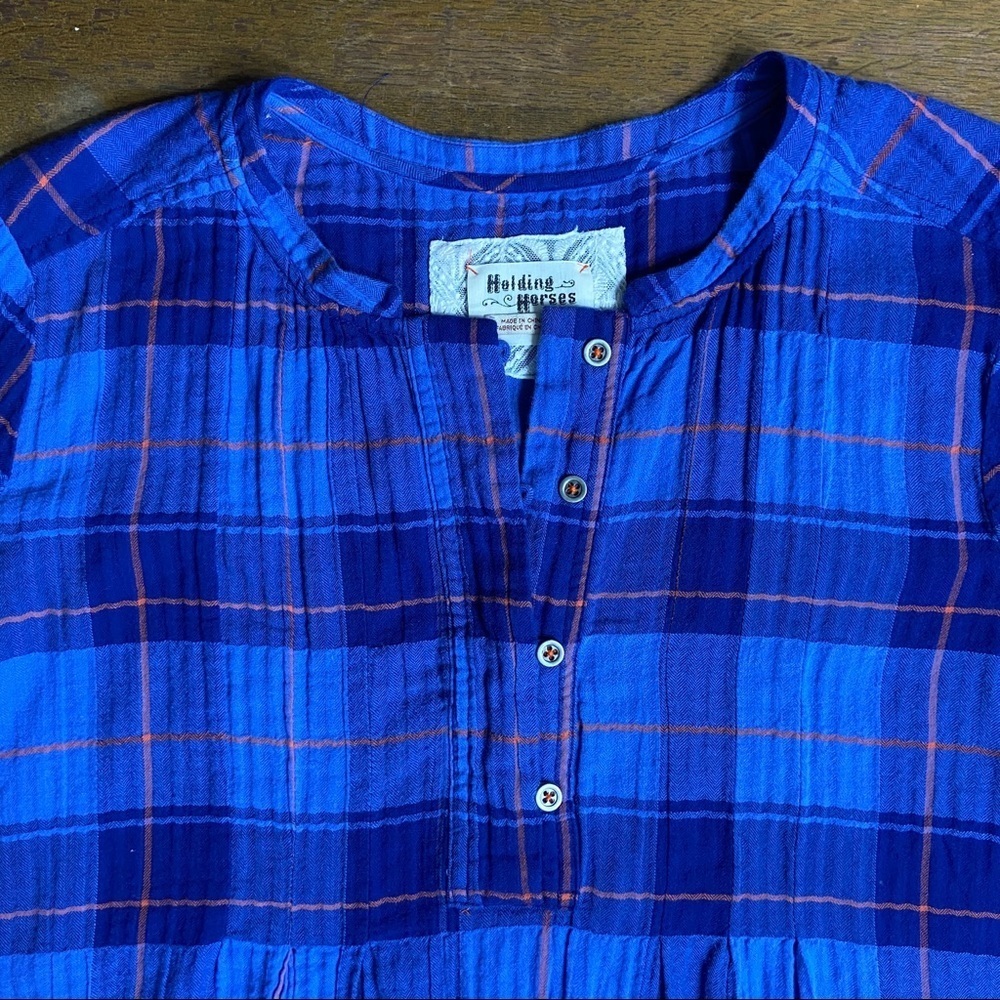 Anthropologie Holding Horses Extreme High/Low Top - Picture 10 of 16